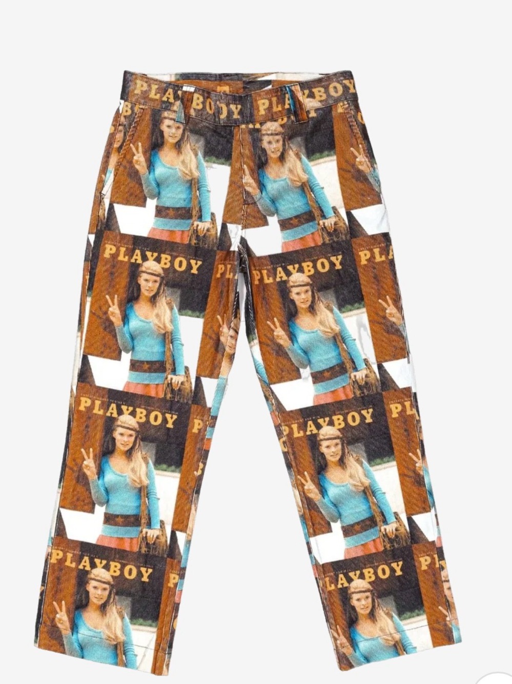 PLAYBOY x Soulland Multi-Print Graphic pants i